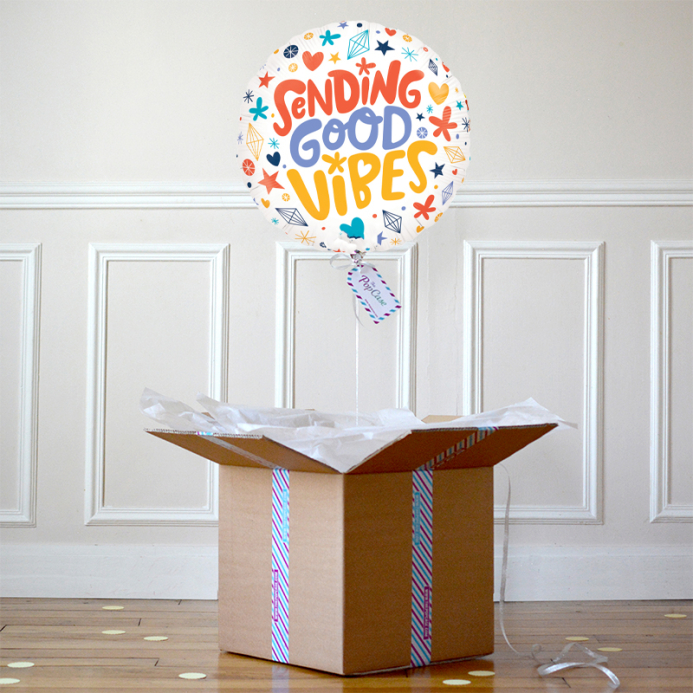 Ballon Cadeau - Sending Good Vibes - The PopCase